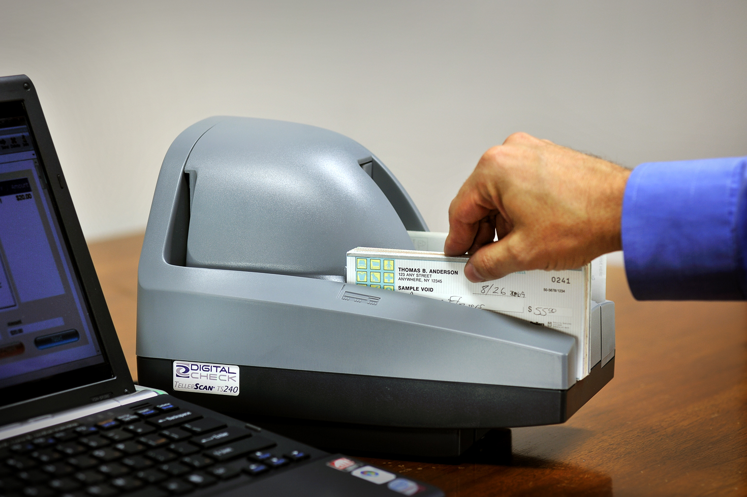 Çek scanner cihazı