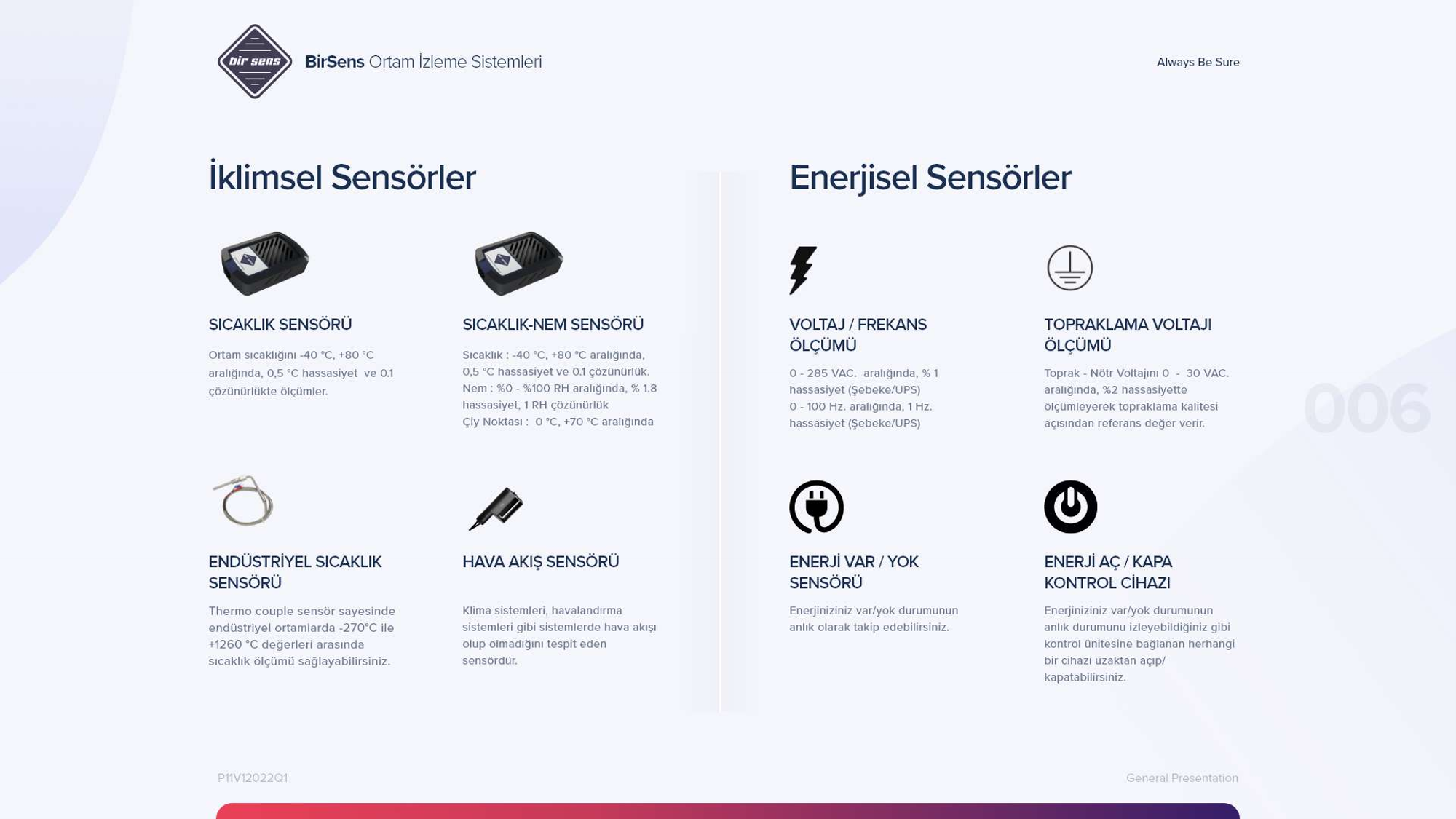 İklimsel ve enerjisel sensörler görseli